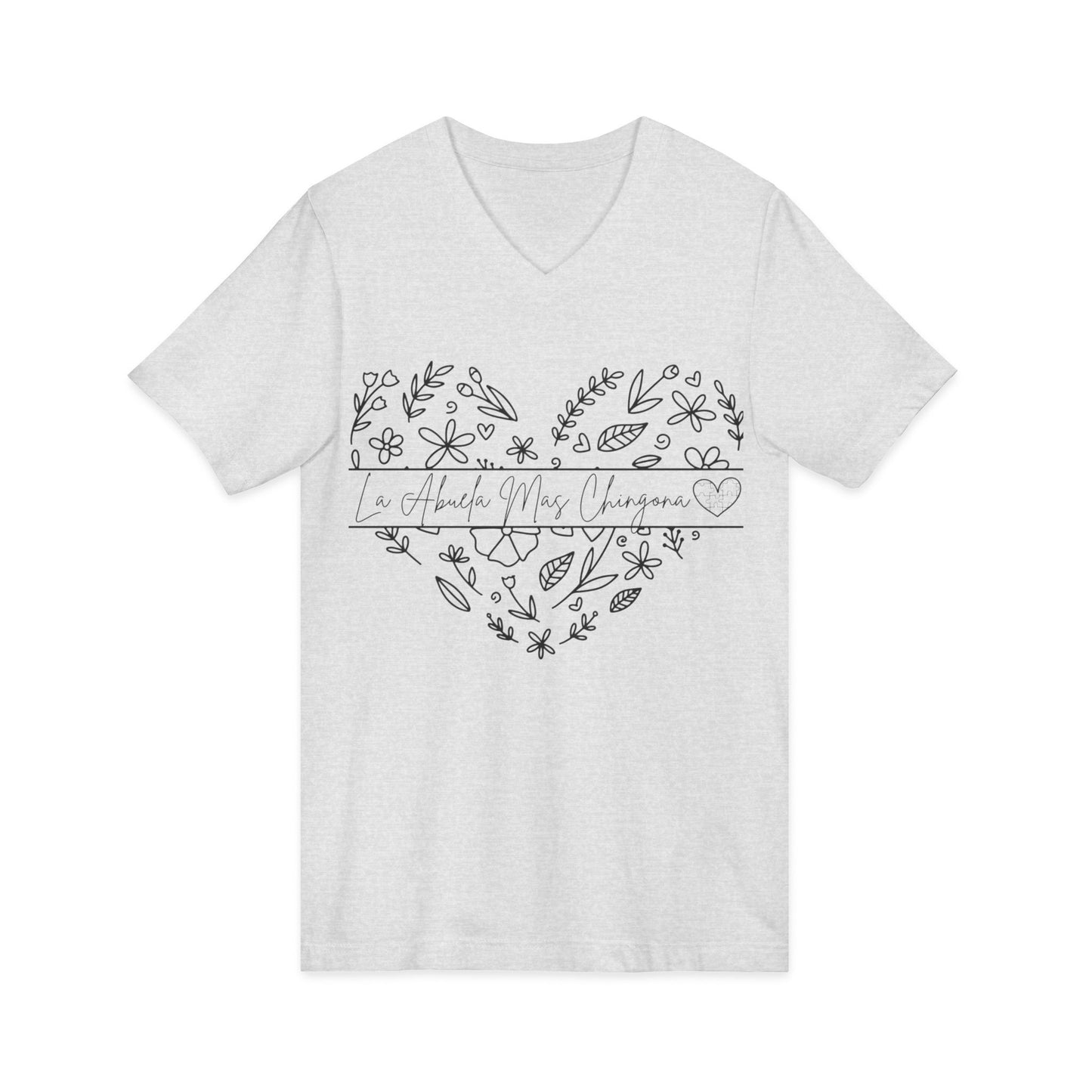 La Abuela Mas Chingona- V-Neck Tee
