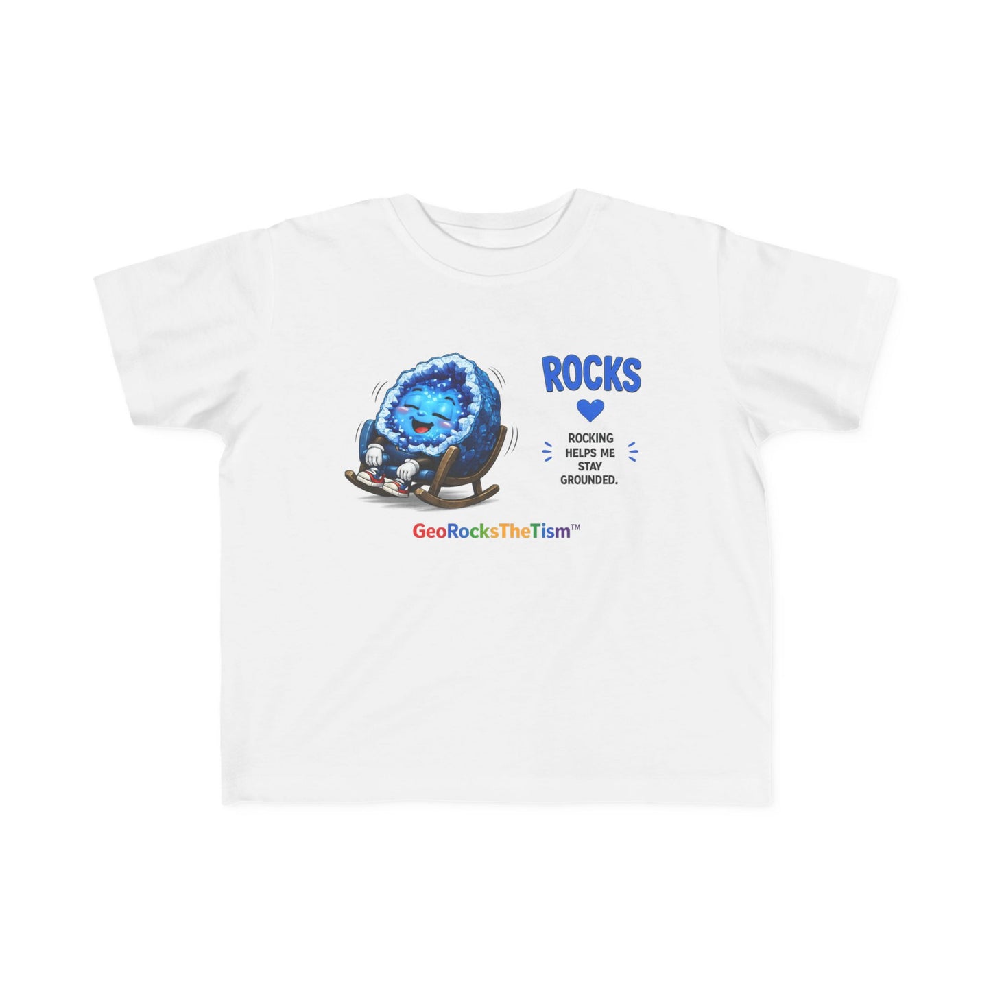 “Rocking” Stimming Geode Autism Self Sensory Regulation Toddler Tee