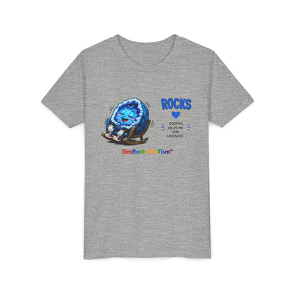 "Rocking" Stimming Geode -Autism Self Sensory Regulation Youth Tee