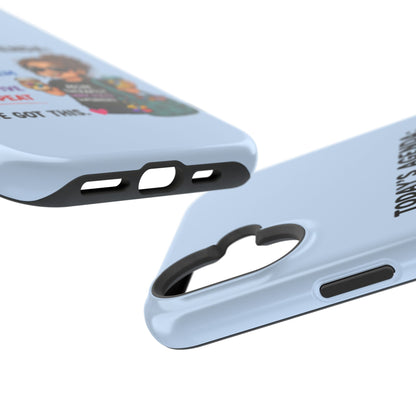 Nurse Mom Magnetic Impact-Resistant Phone Case — "Today's Agenda" Cute ER/Healthcare Gift - Geo Rocks The 'Tism