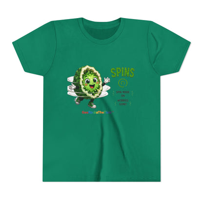 "Spins" Stimming Geode -Autism Self Sensory Regulation Youth Tee