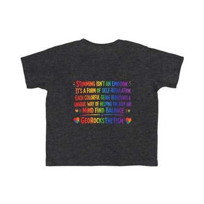 "Music Lover" Stimming Geode Autism Self Sensory Regulation Toddler Tee