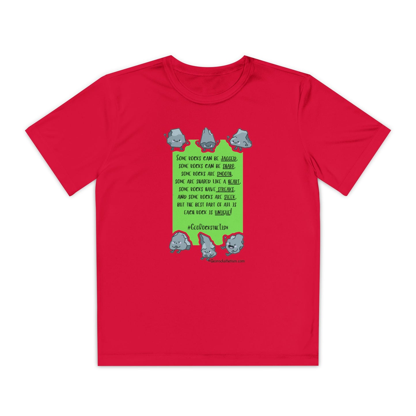 Each Rock is Unique Kids' Tee