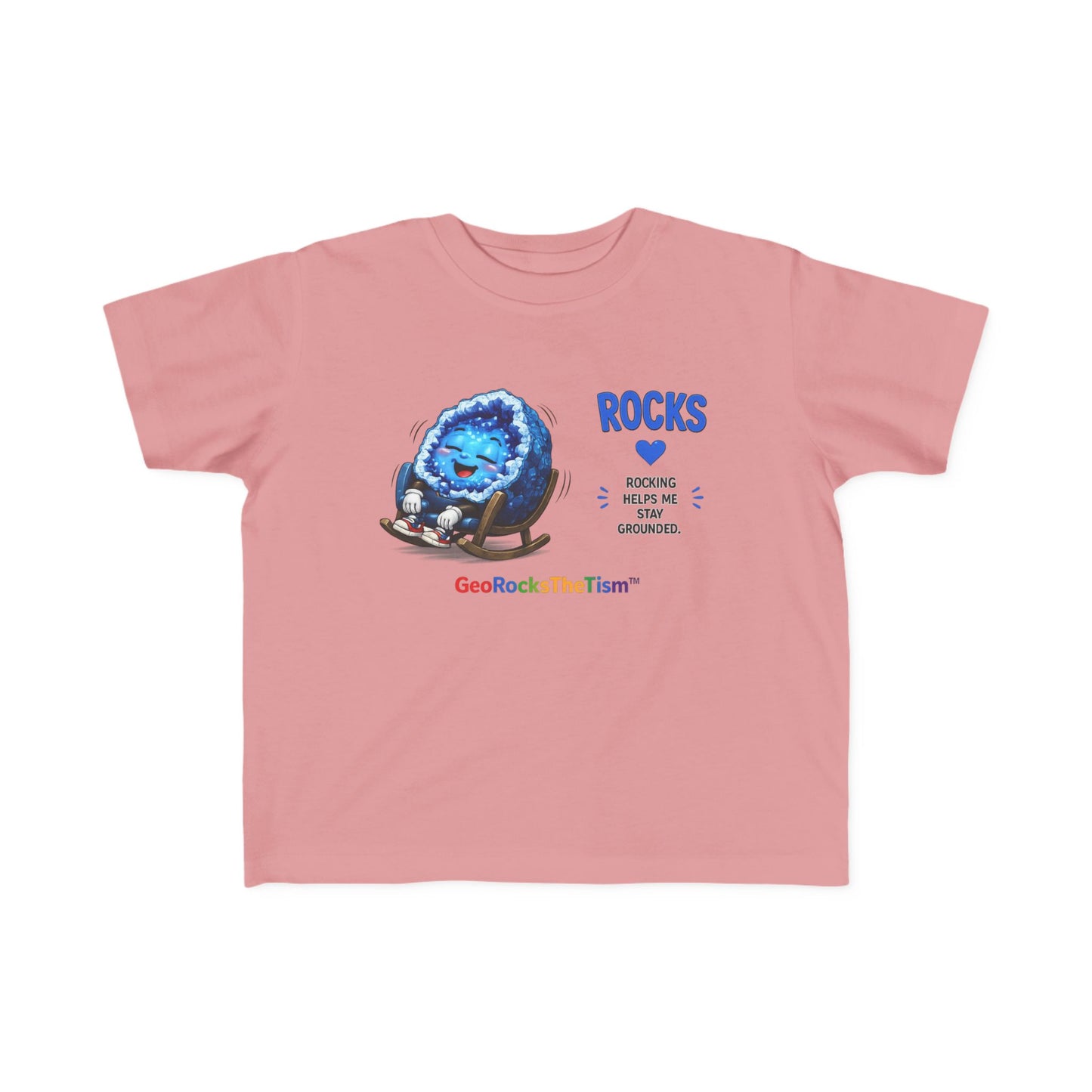 “Rocking” Stimming Geode Autism Self Sensory Regulation Toddler Tee