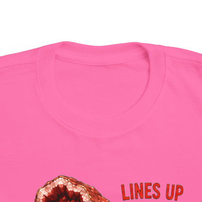 "Lines Up Toys" Stimming Geode Autism Self Sensory Regulation Toddler Tee