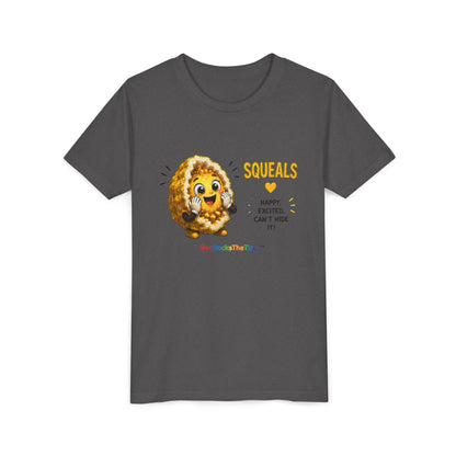 “Squeals” Stimming Geode -Autism Self Sensory Regulation Youth Tee