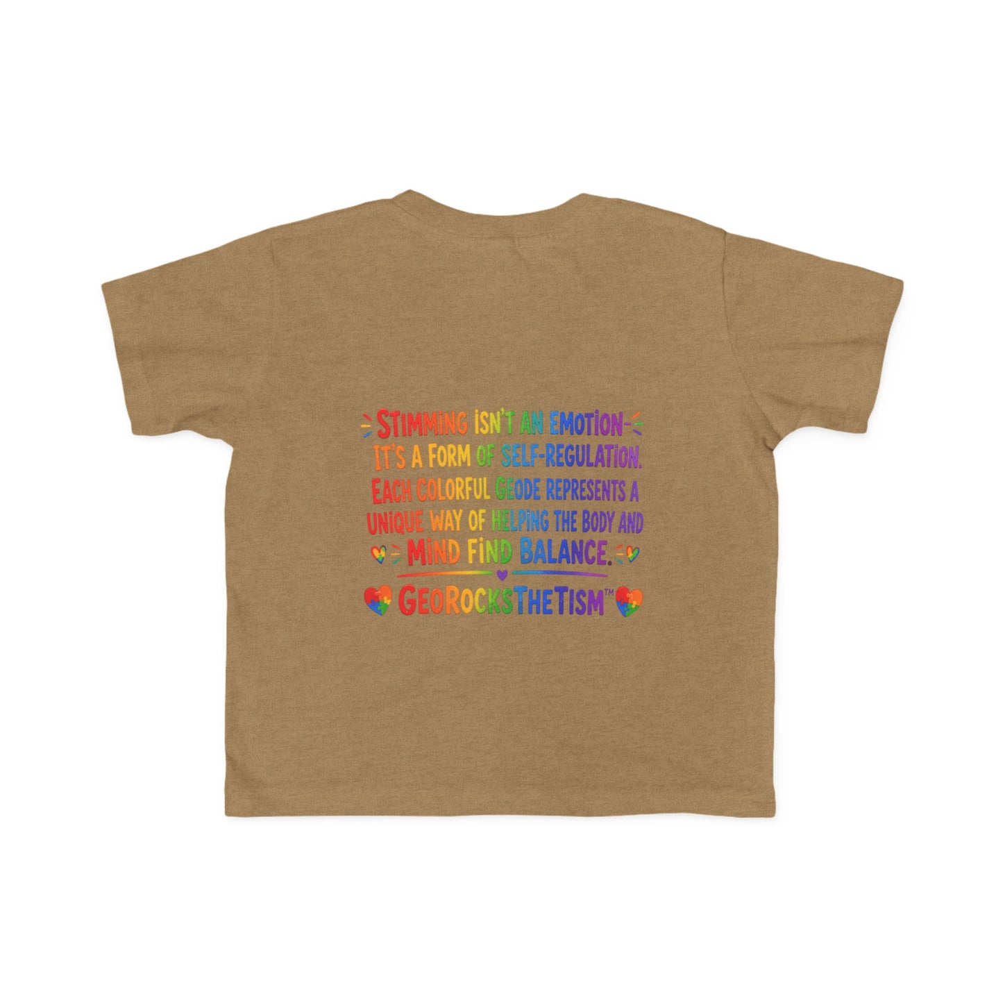“Rocking” Stimming Geode Autism Self Sensory Regulation Toddler Tee