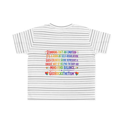 "Squeals" Stimming Geode Autism Self Sensory Regulation Toddler Tee