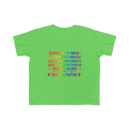 Educational Stimming Geode -Autism Self Sensory Regulation Toddler Tee