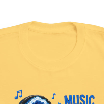 "Music Lover" Stimming Geode Autism Self Sensory Regulation Toddler Tee