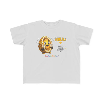 "Squeals" Stimming Geode Autism Self Sensory Regulation Toddler Tee