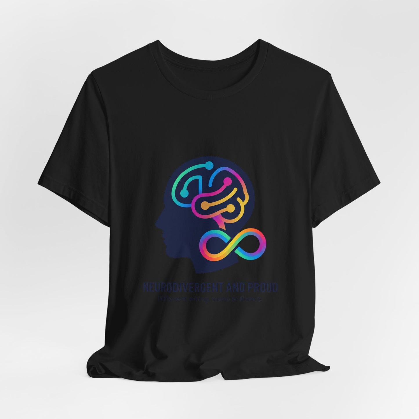 Neurodivergent and Proud Tee | Autistic Pride, Sensory-Friendly Identity-First - Geo Rocks The 'Tism