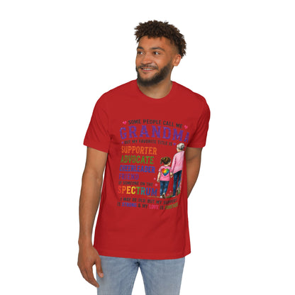 Grandma Autism Support T-Shirt – 'Some People Call Me Grandma' Advocate Tee - Geo Rocks The 'Tism