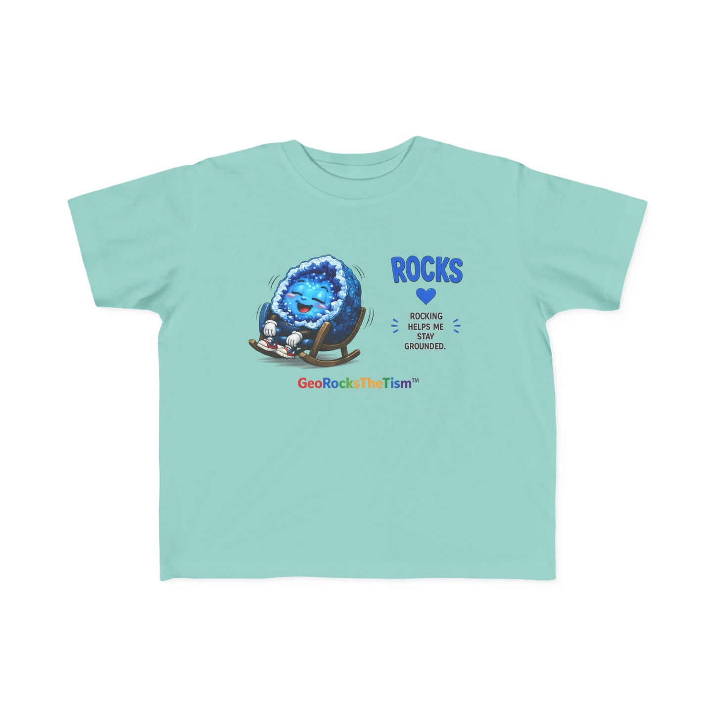 “Rocking” Stimming Geode Autism Self Sensory Regulation Toddler Tee