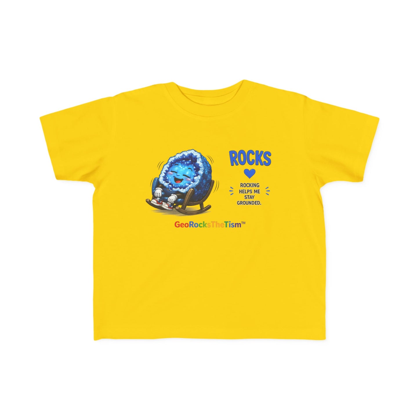 “Rocking” Stimming Geode Autism Self Sensory Regulation Toddler Tee