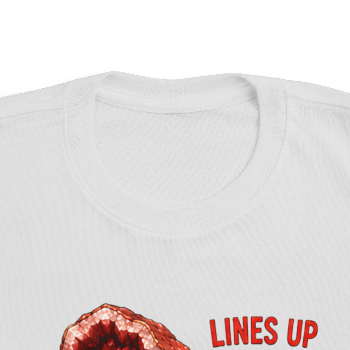 "Lines Up Toys" Stimming Geode Autism Self Sensory Regulation Toddler Tee - Geo Rocks The 'Tism