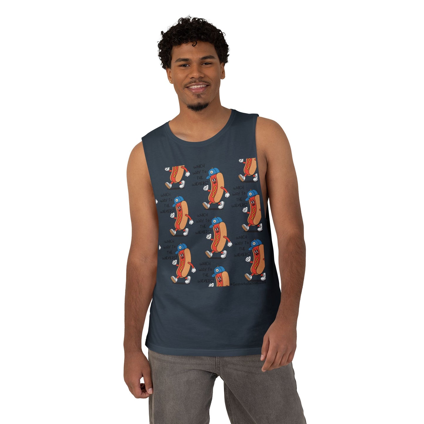 Unisex Hot Dog Era Muscle Tank