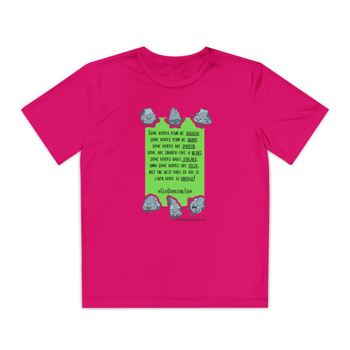Each Rock is Unique Kids' Tee