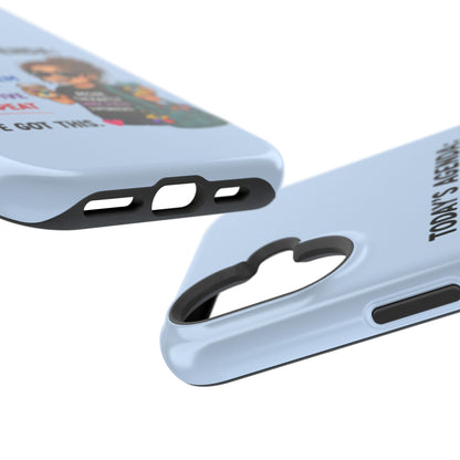 Nurse Mom Magnetic Impact-Resistant Phone Case — "Today's Agenda" Cute ER/Healthcare Gift - Geo Rocks The 'Tism