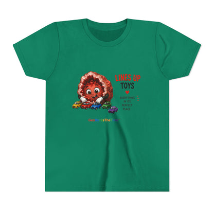 "Lines Up Toys" Stimming Geode -Autism Self Sensory Regulation Youth Tee