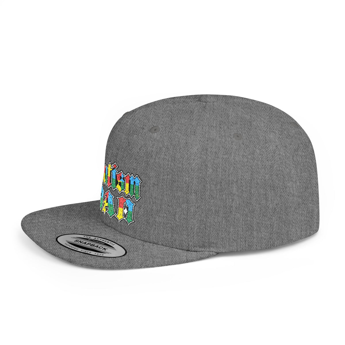 Autism Proud Dad Colorful Embroidered Snapback