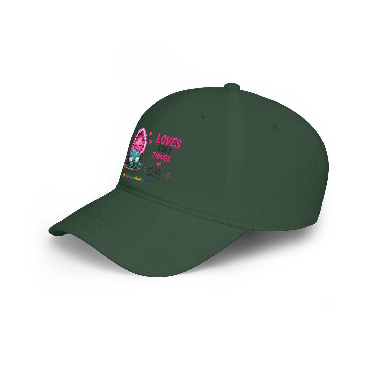 "Loves Soft Things" Stimming Geode -Autism Self Sensory Regulation Cap