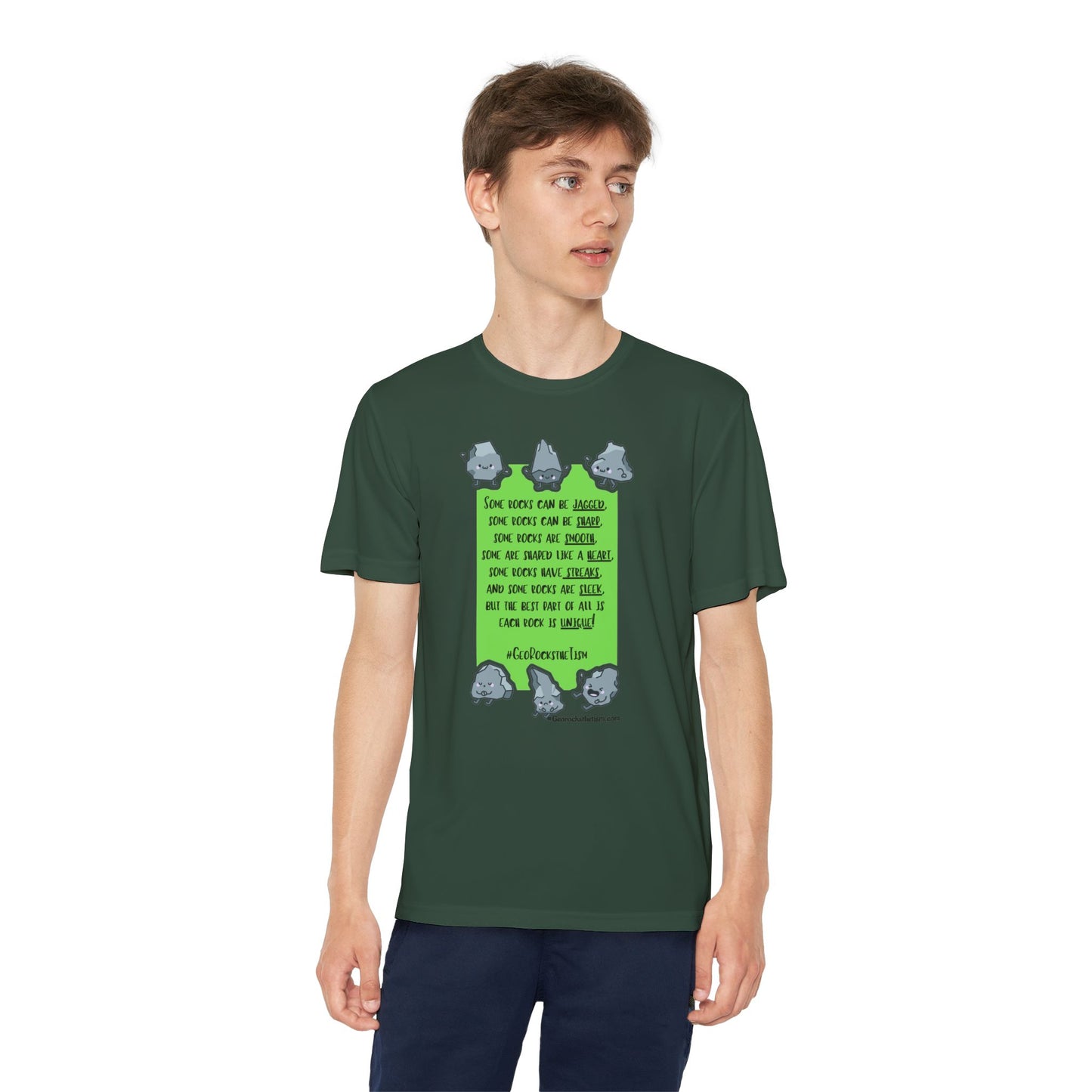 Each Rock is Unique Kids' Tee