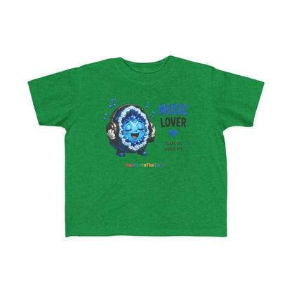 "Music Lover" Stimming Geode Autism Self Sensory Regulation Toddler Tee