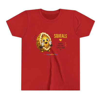 “Squeals” Stimming Geode -Autism Self Sensory Regulation Youth Tee