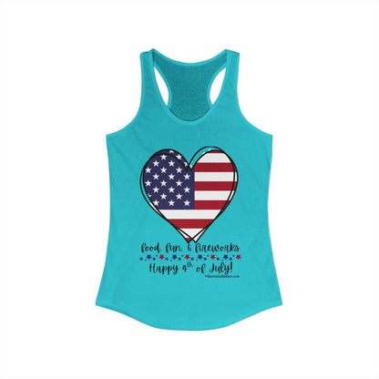 All Heart for America Racerback Tank