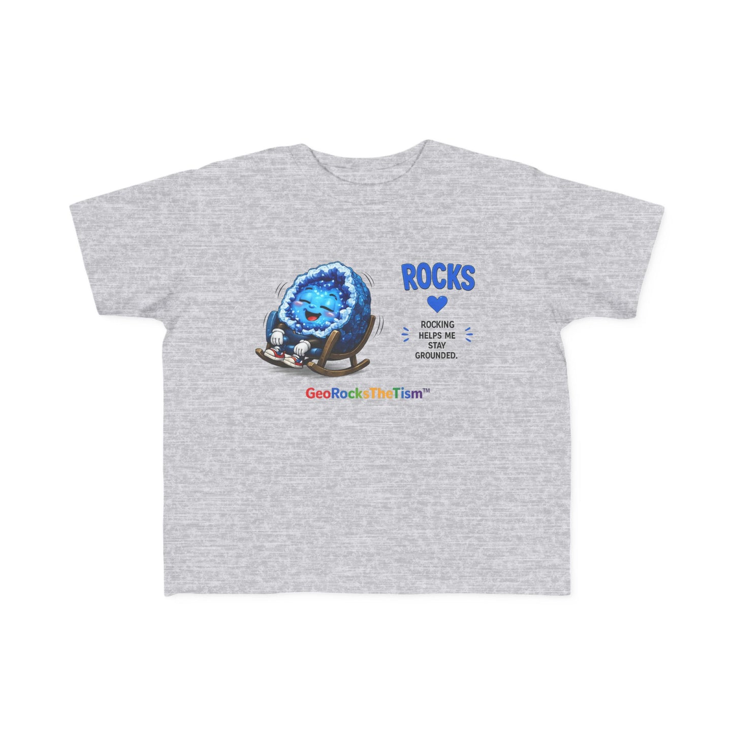 “Rocking” Stimming Geode Autism Self Sensory Regulation Toddler Tee