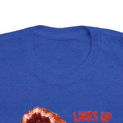 "Lines Up Toys" Stimming Geode Autism Self Sensory Regulation Toddler Tee