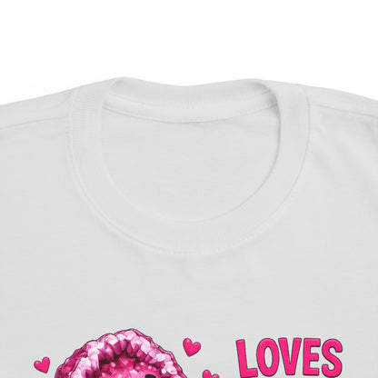 “Loves Soft Things” Stimming Geode Autism Self Sensory Regulation Toddler Tee