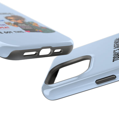 Nurse Mom Magnetic Impact-Resistant Phone Case — "Today's Agenda" Cute ER/Healthcare Gift - Geo Rocks The 'Tism