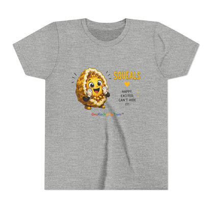 “Squeals” Stimming Geode -Autism Self Sensory Regulation Youth Tee