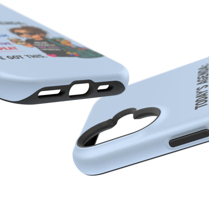 Nurse Mom Magnetic Impact-Resistant Phone Case — "Today's Agenda" Cute ER/Healthcare Gift - Geo Rocks The 'Tism