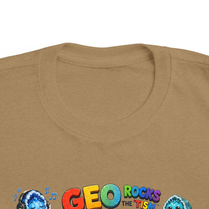 Educational Stimming Geode -Autism Self Sensory Regulation Toddler Tee