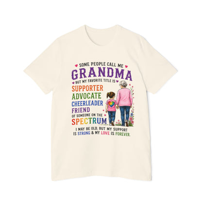 Grandma Autism Support T-Shirt – 'Some People Call Me Grandma' Advocate Tee - Geo Rocks The 'Tism