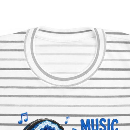 "Music Lover" Stimming Geode Autism Self Sensory Regulation Toddler Tee