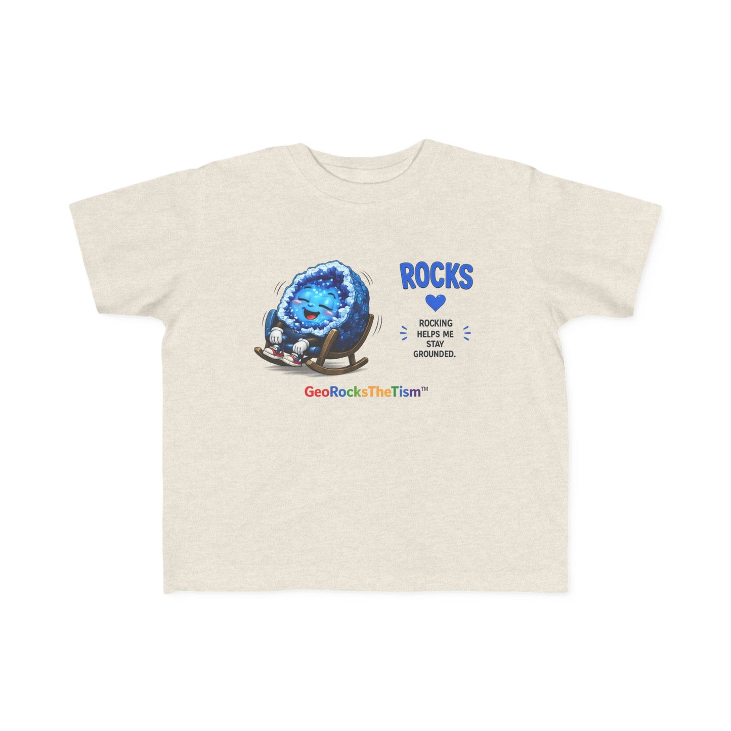“Rocking” Stimming Geode Autism Self Sensory Regulation Toddler Tee