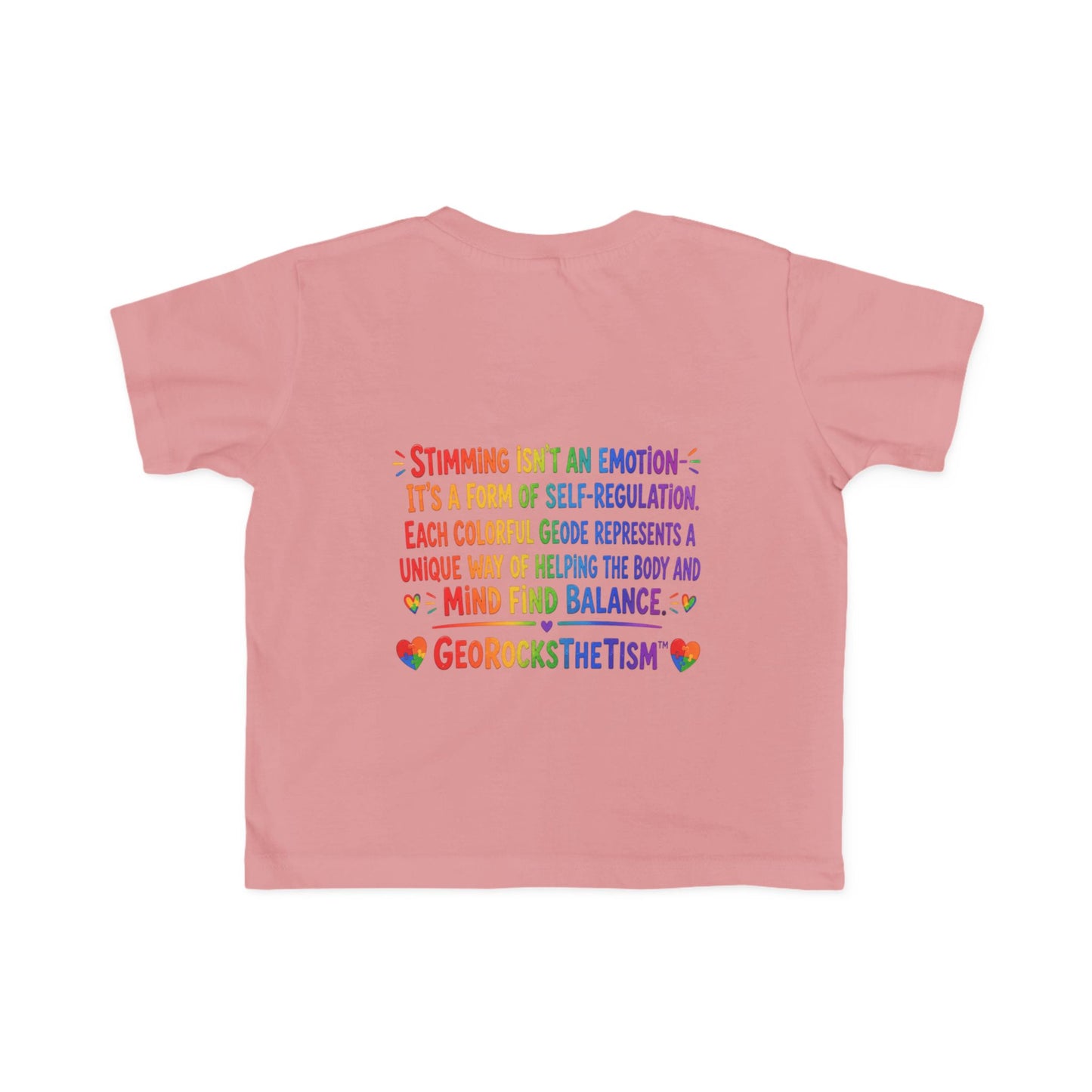 “Rocking” Stimming Geode Autism Self Sensory Regulation Toddler Tee