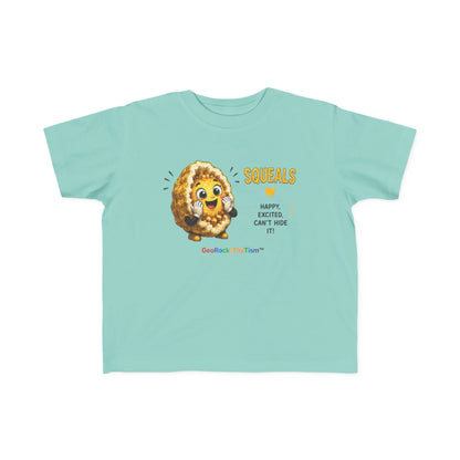 "Squeals" Stimming Geode Autism Self Sensory Regulation Toddler Tee
