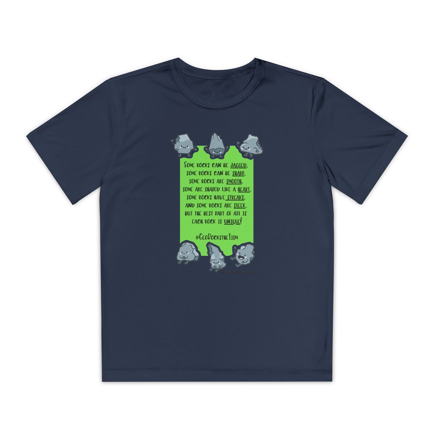Each Rock is Unique Kids' Tee