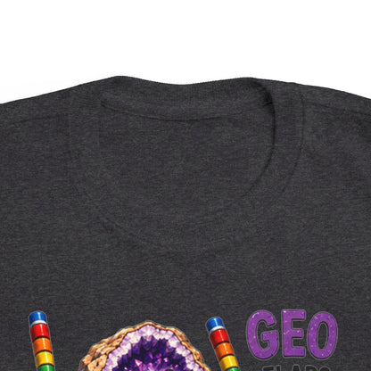 "Geo Flaps with Sticks" Stimming Geode Autism Self Sensory Regulation Toddler Tee