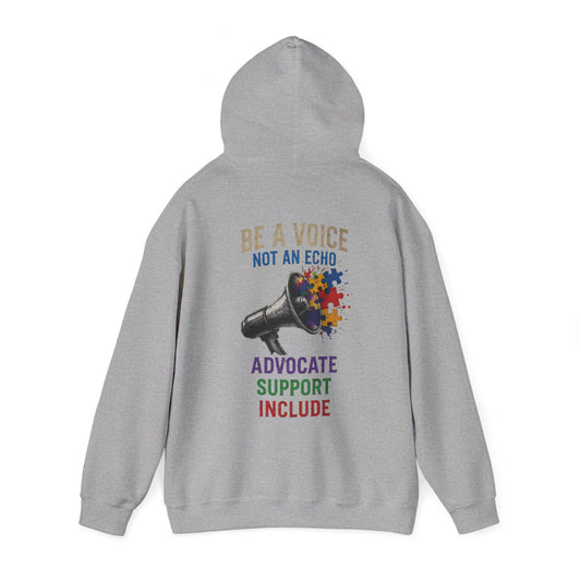 Autism Acceptance Hoodie — “I Stand With The Spectrum” Advocate Support Include