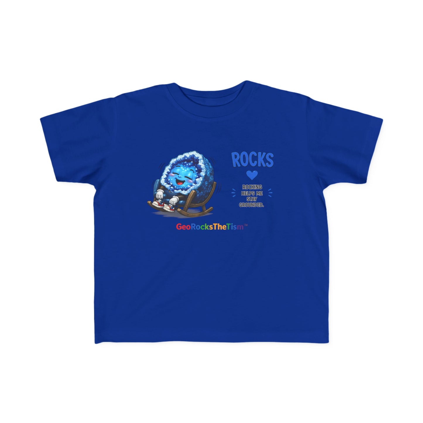 “Rocking” Stimming Geode Autism Self Sensory Regulation Toddler Tee