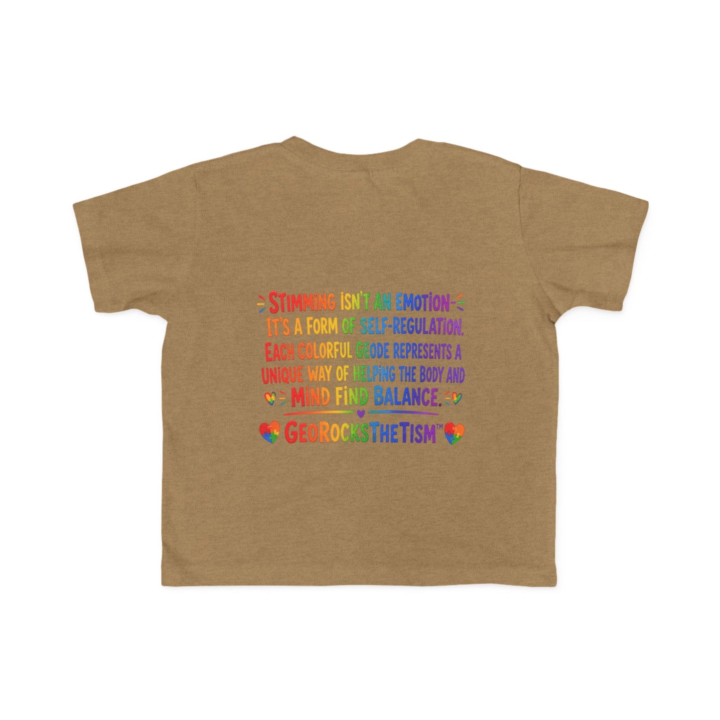 “Chews” Stimming Geode Autism Self Sensory Regulation Toddler Tee
