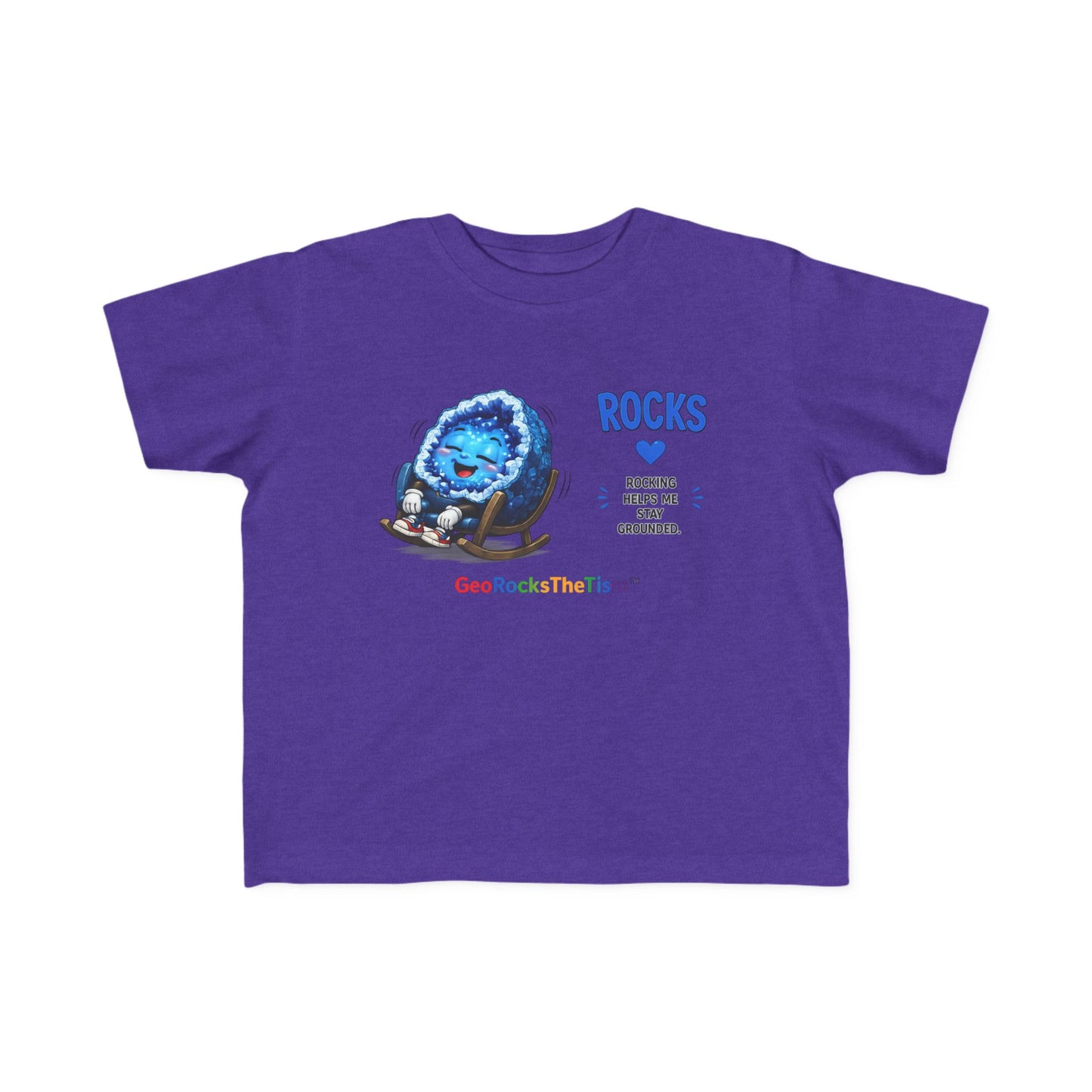 “Rocking” Stimming Geode Autism Self Sensory Regulation Toddler Tee