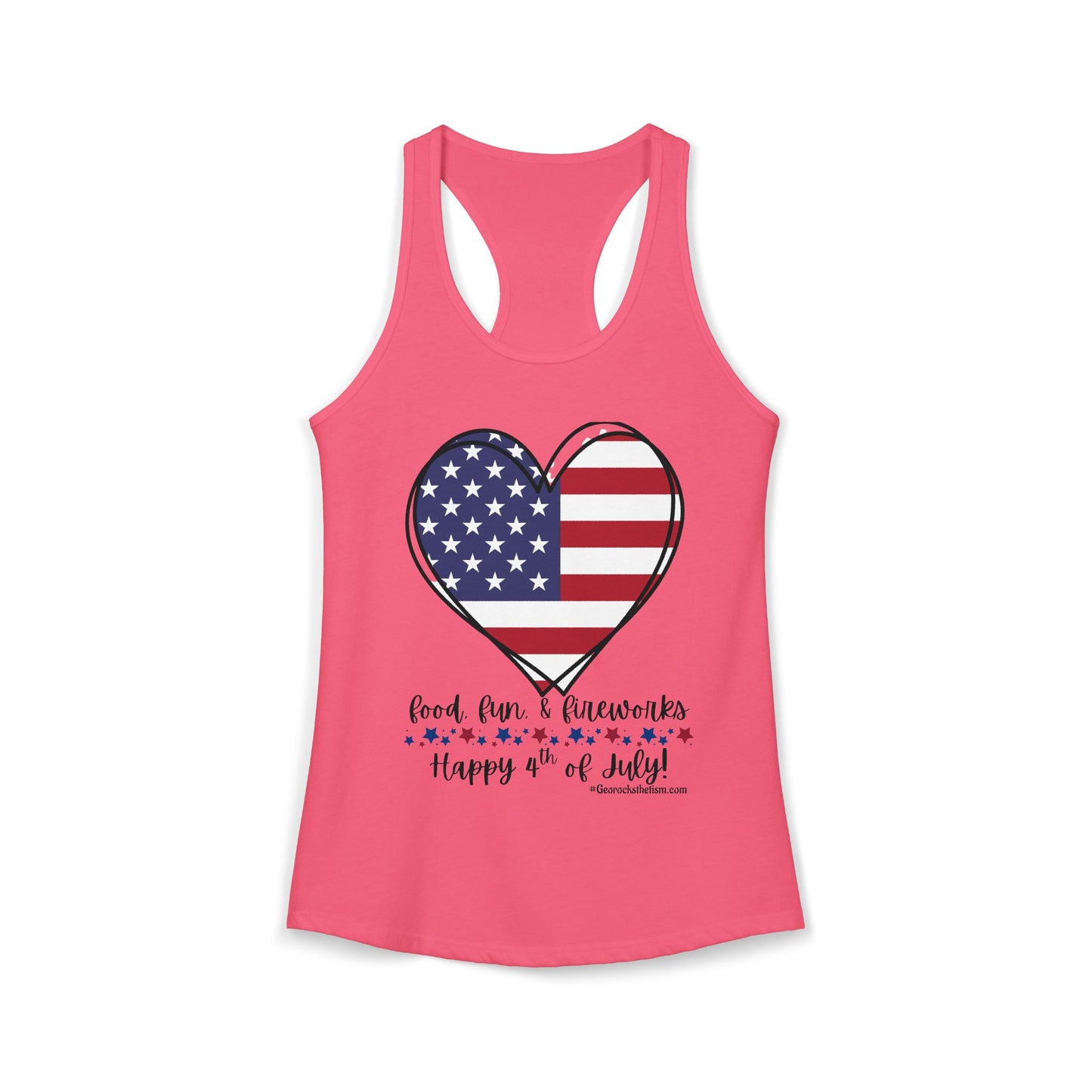 All Heart for America Racerback Tank