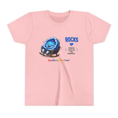 "Rocking" Stimming Geode -Autism Self Sensory Regulation Youth Tee